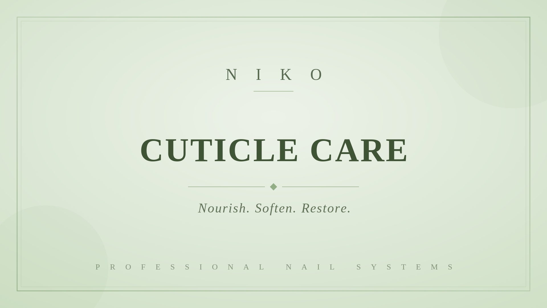 Cuticle Care