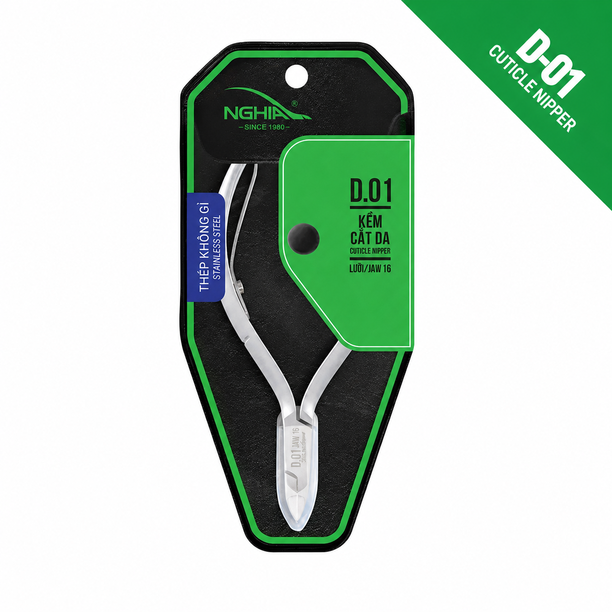 Cuticle Nippers (Stainless Steel) (D01-D09)