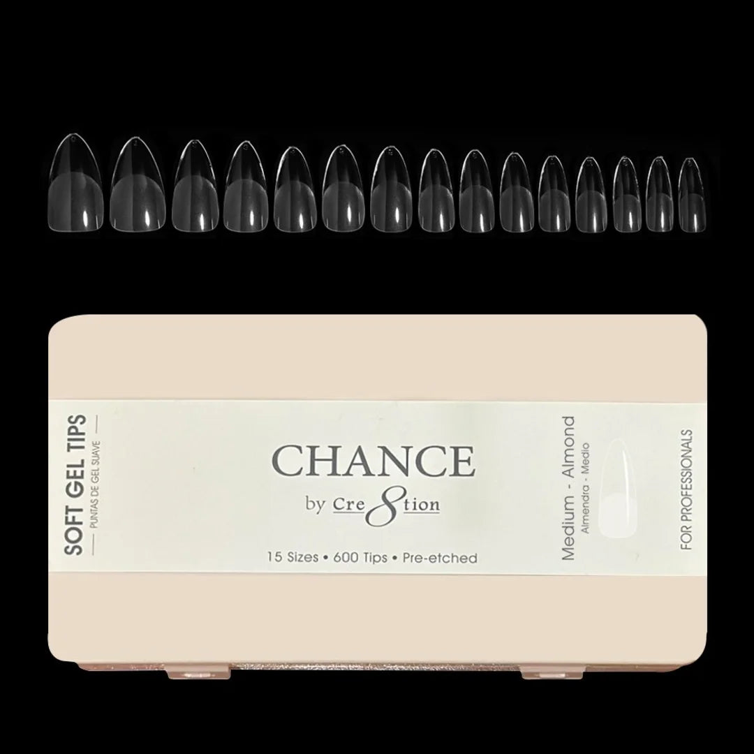 Cre8tion Soft Gel Tips Almond