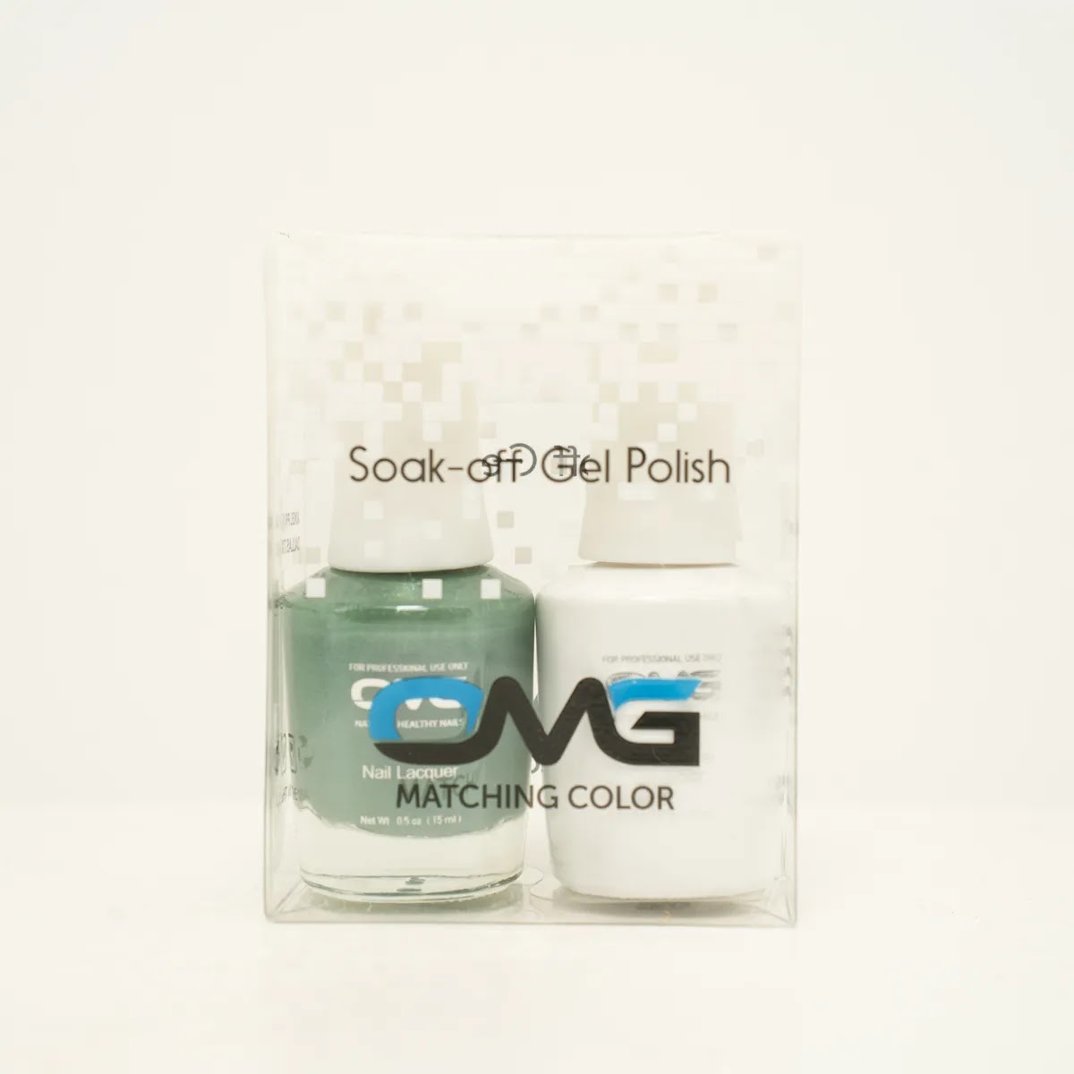 OMG SOAK-OFF GEL POLISH - SILVER CAP 109-120