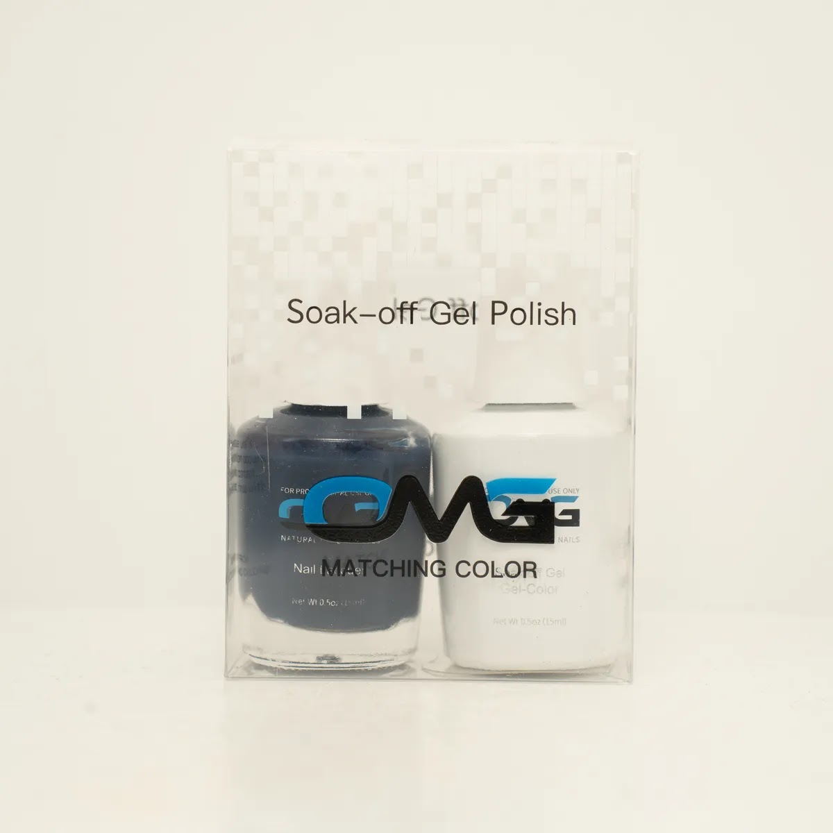 OMG SOAK-OFF GEL POLISH - SILVER CAP 013-024