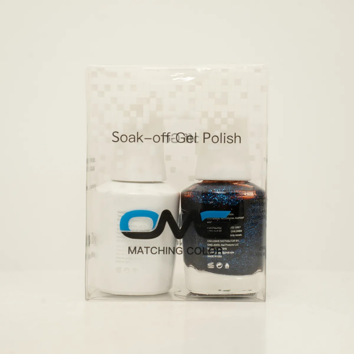 OMG SOAK-OFF GEL POLISH - SILVER CAP 055-067