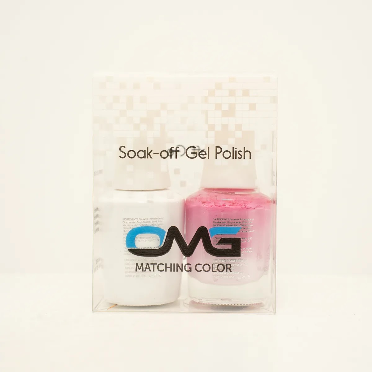 OMG SOAK-OFF GEL POLISH - SILVER CAP 094-108